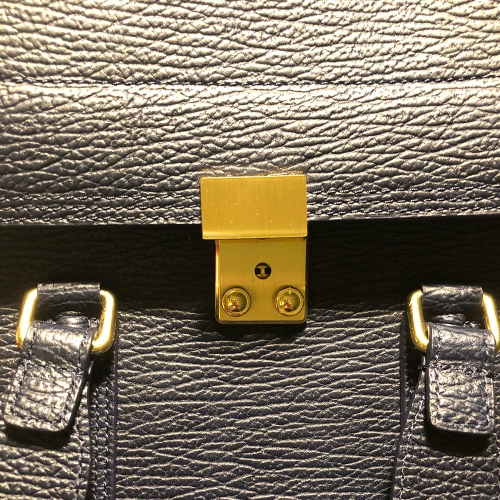 3.1 Phillip Lim Pashli Medium Satchel in Ink - Picture 3 of 9
